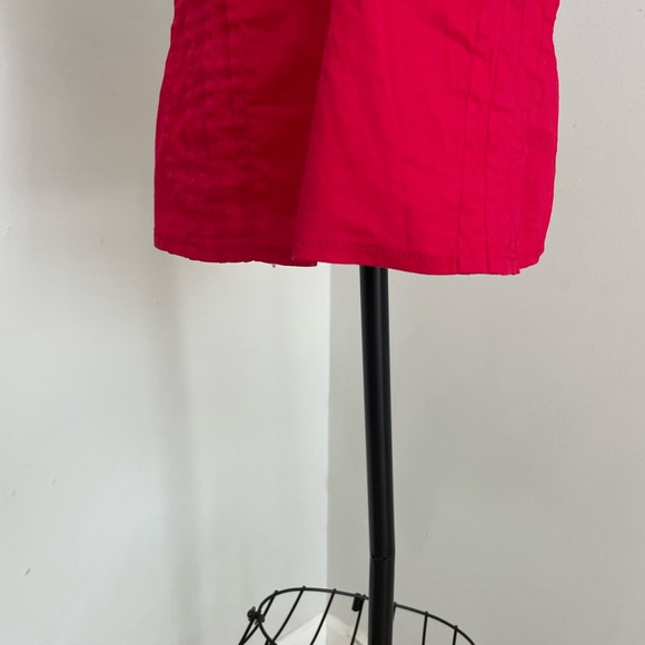 Women's Ruffled Red Top - Picture 7 of 11